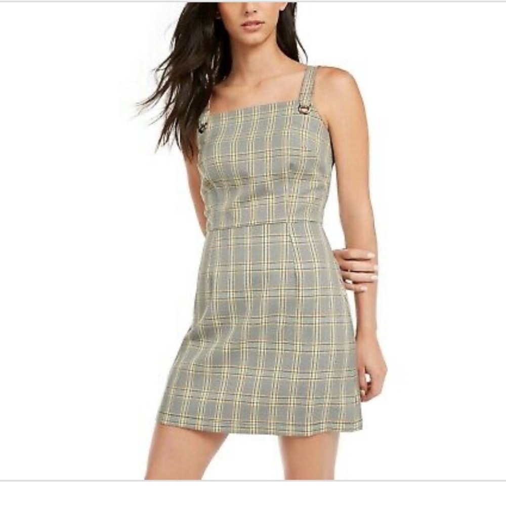 Plaid jumper dress ✨